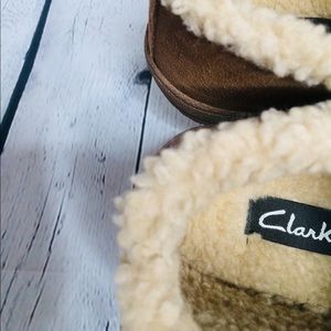 clarks mens slippers indoor outdoor